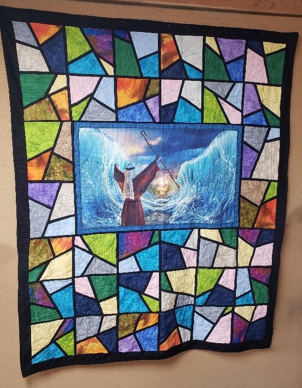 Moses Stain Glass